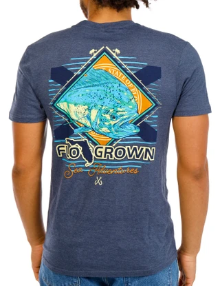 Thumbnail 1: FloGrown Men's Dorado Adventures T-Shirt 