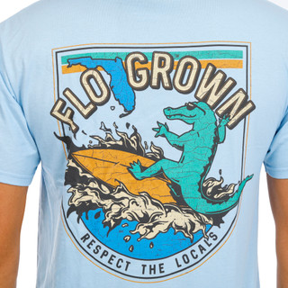 Thumbnail 3: FloGrown Men's Local Surfing T-Shirt 