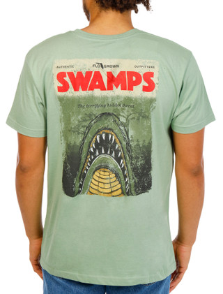 Thumbnail 1: FloGrown Men's Swamps T-Shirt 