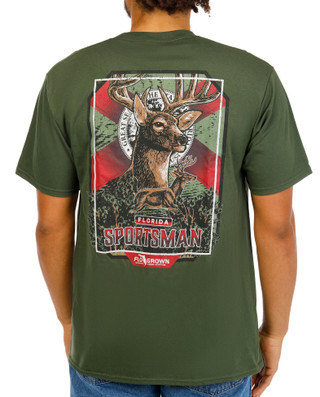 Thumbnail 1: FloGrown Men's Deer Sportsman T-Shirt 