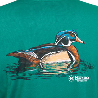 Thumbnail 3: Heybo Men's Swimming Mallard T-Shirt 