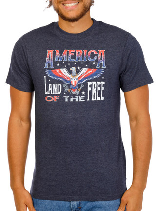 Thumbnail 1: Smiths Men's Patriotic T-Shirt 