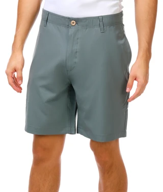 Thumbnail 1: Caribbean Joe Men's Black Hybrid Shorts 