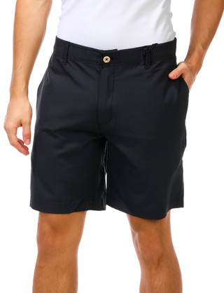 Thumbnail 1: Caribbean Joe Men's Black Hybrid Shorts 