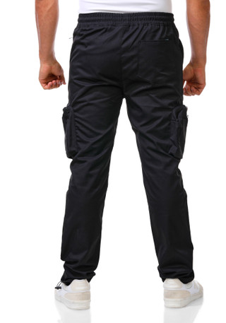 Thumbnail 2: Retro Stitch Men's Cargo Jogger Pants  