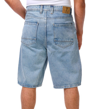 Thumbnail 2: Company 81 Men's Loose Fit Denim Shorts  