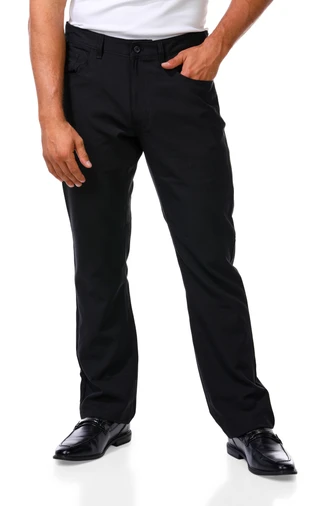 Thumbnail 1: Van Heusen Men's Solid Straight Leg Performance Dress Pants 