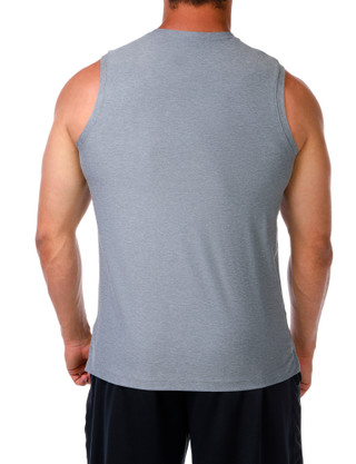 Thumbnail 2: KENNETH COLE ACTIVE Men's Active Space Dye Muscle Tank 