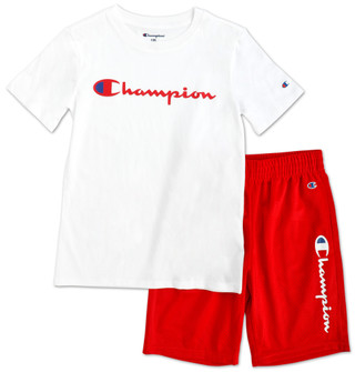 Thumbnail 1: Champion Boys Active 2 Pc Shorts Set  