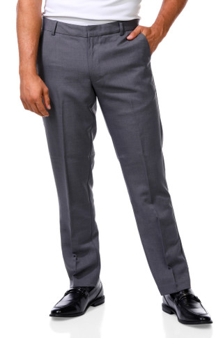 Thumbnail 1: Van Heusen Men's Solid Slim Fit Dress Pants  