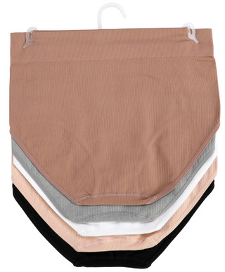 Thumbnail 2: Nautica Women's Plus 5 Pk High Waist Brief Panties  