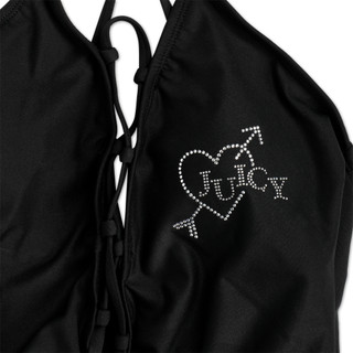 Thumbnail 2: Juicy Couture Juniors One Piece Rhinestone Swimsuit  