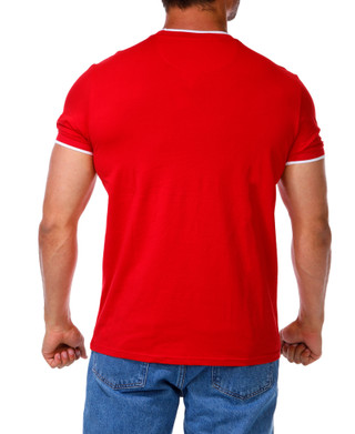 Thumbnail 2: Kenneth Cole Men's Colorblock Logo Tee  