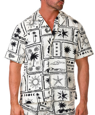Thumbnail 4: MALIBU Men's 2 Pc Desert Shorts Set 