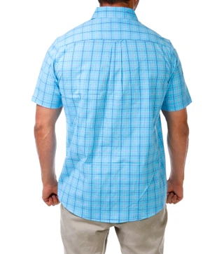 Thumbnail 2: CHAPS Men's Checkered Stretch Button Down Shirt 