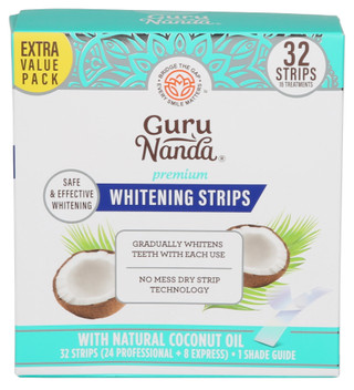 Thumbnail 1: GURUNANDA 32 Pk Teeth Whitening Stripe 