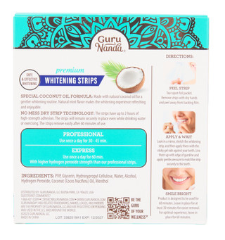 Thumbnail 4: GURUNANDA 32 Pk Teeth Whitening Stripe 