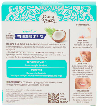 Thumbnail 5: GURUNANDA 32 Pk Teeth Whitening Stripe 