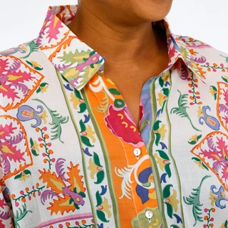 Thumbnail 2: Philosophy Plus Long Sleeve Button Down Top 