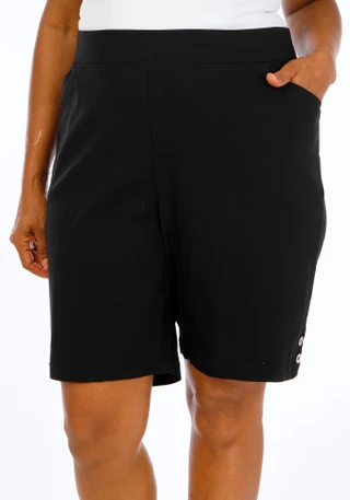 Thumbnail 1: Stella Parker Plus Reagan Pull-On Shorts 