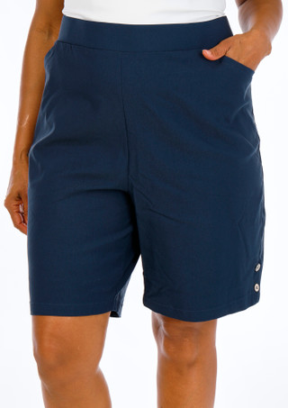 Thumbnail 1: Stella Parker Plus Reagan Pull-On Shorts 