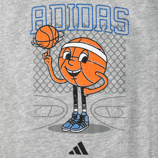 Thumbnail 3: Adidas Boys Active Basketball T-Shirt 