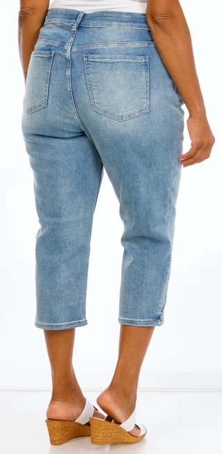 Thumbnail 2: Royalty Plus Denim Capris 