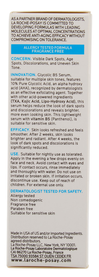 Thumbnail 2: La Roche-Posay 1 oz Glycolic B5 Dark Spot Corrector, Anti-Aging Serum 