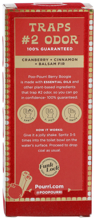 Thumbnail 5: POO-POURRI 2 oz Berry Boogie Before You Go Spray 