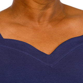 Thumbnail 2: Coral Bay Plus Short Sleeve Sweetheart Neck Top 