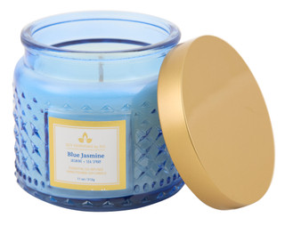 Thumbnail 2: SOY ESSENTIALS 11 oz Blue Jasmine Scented Candle 