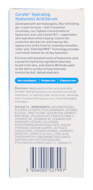 Thumbnail 2: CERAVE 1 oz Hydrating Hyaluronic Acid Serum 