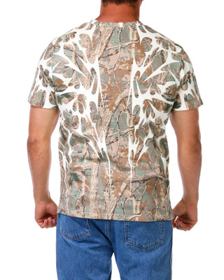 Thumbnail 2: Rebel Vengeance Men's Active Camo Print Heavy Stretch Tee 