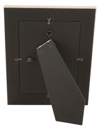 Thumbnail 2: Lawrence Frames 5x7 Vegan Leather Basket Weave Picture Frame 