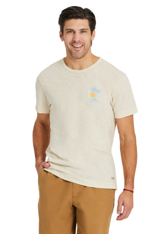Thumbnail 3: Life is Good Men's Life Isn't Easy Graphic Lightweight Tee 