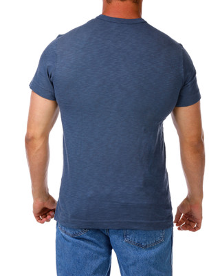 Thumbnail 2: Life is Good Men's Outdoor Boat at Sunset Graphic Tee 