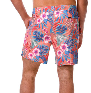 Thumbnail 2: Quiksilver Men's Palm Leaf Swim Shorts  