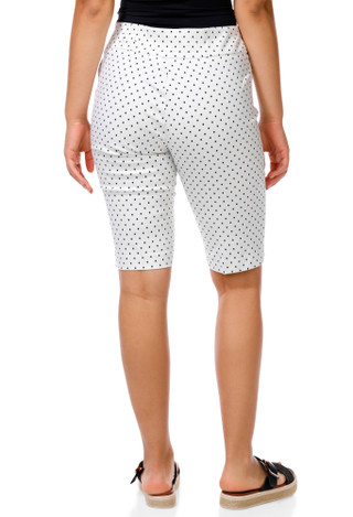 Thumbnail 2: Philosophy Women's Polka Dot Comfort Stretch Bermuda Shorts 