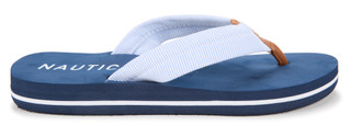 Thumbnail 3: Nautica Women's Stripe Print Flip Flops  