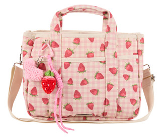 Thumbnail 1: Madden Girl Canvas Multi-Pocket Tote & Charm 