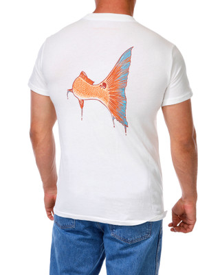 Thumbnail 2: GRUNDENS Men's Outdoor Logo Fish Graphic Tee 