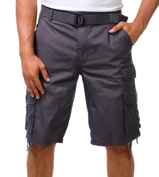 Thumbnail 1: ECKO Men's Solid Cargo Shorts  