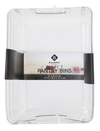 Thumbnail 4: 3 Pk Pantry Bins  