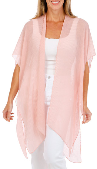 Thumbnail 1: Jessica McClintock Women's Pleated Oversized Kimono 