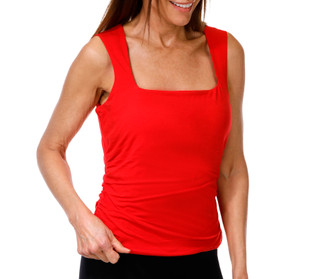 Thumbnail 1: 1 STATE Women's Sleeveless Square Neck Tank 
