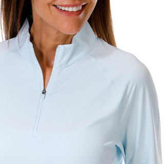 Thumbnail 2: Puma Women's Long Sleeve 1/4 Zip Performance Top 