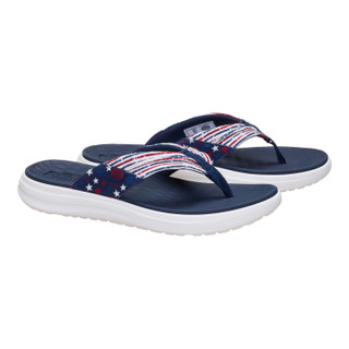 Thumbnail 4: Hey Dude Mens Americana Finn Flip Flop Sandals 