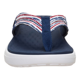 Thumbnail 7: Hey Dude Mens Americana Finn Flip Flop Sandals 