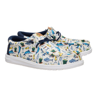 Thumbnail 2: Hey Dude Mens Wally Island Time Casual Shoes 