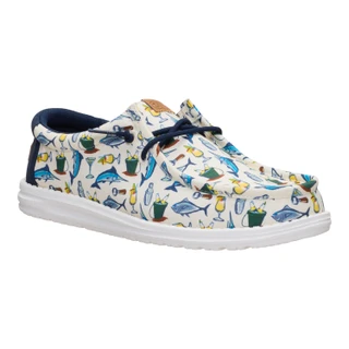 Thumbnail 1: Hey Dude Mens Wally Island Time Casual Shoes 